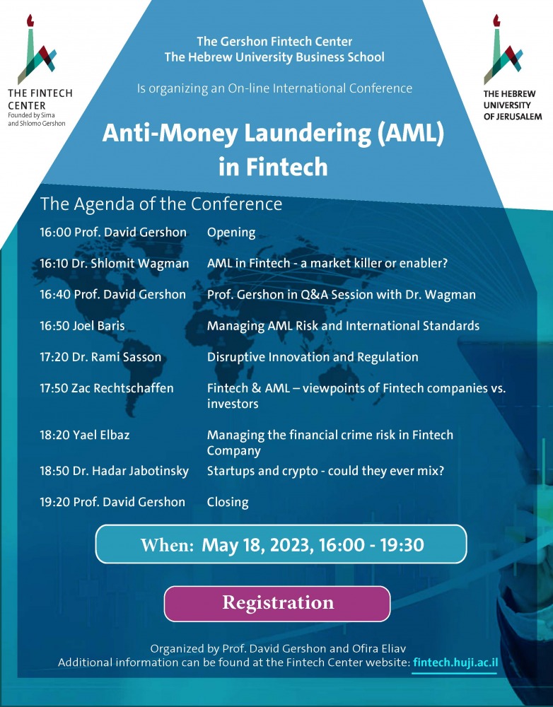 Anti Money Laundering (AML) in Fintech The Hebrew University Fintech